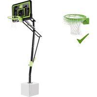 EXIT TOYS EXIT Galaxy Basketballkorb zur Bodenmontage mit Dunkring - Black Edition
