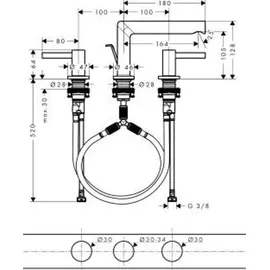 Hansgrohe Zesis S Waschtischarmatur Chrom