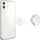 PopSockets PopSockets: PopGrip Slide Stretch Clear on White