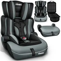 KIDUKU Autokindersitz schwarz/grau