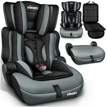 KIDUKU Autokindersitz schwarz/grau