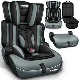 KIDUKU Autokindersitz schwarz/grau