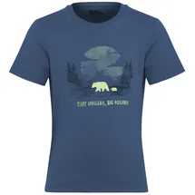 Jack Wolfskin Graphic Cotton T Kids print evening sky 152
