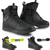 SHIMA REBEL 2.0 Motorrad Schuhe Herren Leder Wasserdicht Motorradstiefel