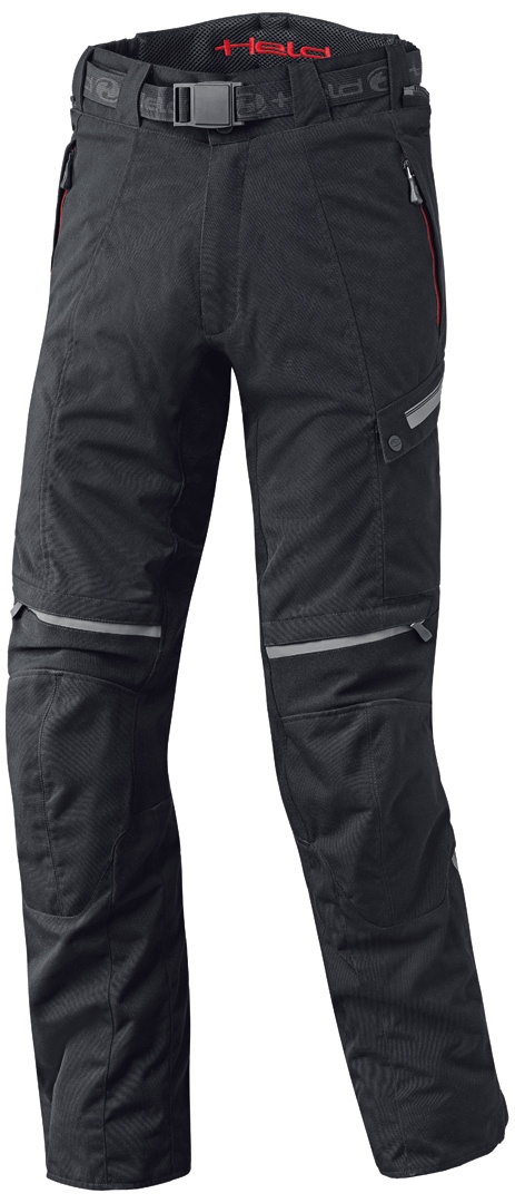 Held Murdock wasserdichte Motorrad Textilhose, schwarz, Größe L für Männer