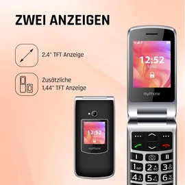 myPhone Rumba 2 schwarz / silber