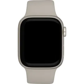 Apple Watch Series 8 GPS + Cellular 45 mm Aluminiumgehäuse polarstern, Sportarmband polarstern