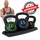 MIWEBA Sports Kettlebell-Set, 2-7 kg, Kettlebell-Ablage, Kugelhantel Indoor und Outdoor, Betonfüllung (2 - 7 kg)