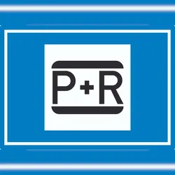 HB-Druck Parken und Reisen Symbol Aufkleber A5 (148x210mm)