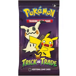 Kartenspiel Pokémon TCG: Trick or Trade - BOOster (3 Karten) (ENGLISCHE VERSION)