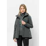 Jack Wolfskin Luntal 3in1 Jacke - Slate Green - S