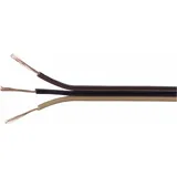 TRU Components Litze 3 x 0,14 mm2 Hellbraun/Schwarz/Dunkelbraun 25 m