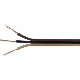 TRU Components Litze 3 x 0,14 mm2 Hellbraun/Schwarz/Dunkelbraun 25 m