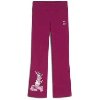 PUMA Leggings PUMA x HELLO KITTY AND FRIENDS Flared Leggings Mädchen rosa 110