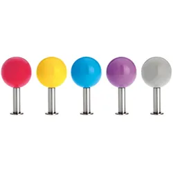 Wandhaken Dots Schönbuch mehrfarbig, Designer Apartment 8, 9 cm