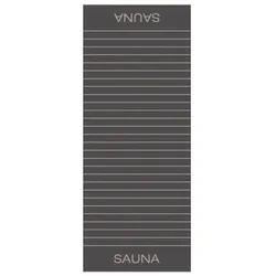 Cawö Saunatuch 1er Pack 'Balance' Anthrazit 