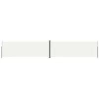 VidaXL Ausziehbar Seitenmarkise 220 x 1200 cm creme