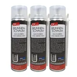 SDV Chemie Brunnenschaum B2 Montageschaum, 3x 500ml