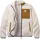Passenger Herren Trekker 2.0 Deep-Pile Sherpa Fleece Jacke (Größe S, beige)
