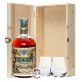 Geschenk-Set Don Papa Baroko in Holzkiste