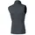 Lenz Heat Vest 2.0 Women + Pair of Heat pad schwarz/grau melange XL