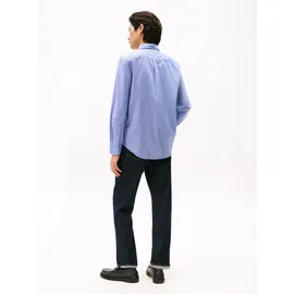 Tommy Hilfiger »FLEX POPLIN MICRO Gingham mit Vichy Karo, Button-down-Kragen, Regular Fit