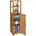 Badezimmer feuchtigkeitsresistent Badschrank H x B x T 119 x 33 x 25 5cm natur