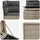 vidaXL Sofa Set 7-tlg. Hellgrau/Dunkelgrau Polyrattan/Stahl
