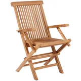 Mr. Deko Andover Klappsessel 53 x 60 x 89 cm natur