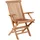 Mr. Deko Andover Klappsessel 53 x 60 x 89 cm natur