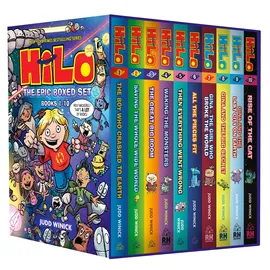 Random House Graphic Hilo: The Epic Boxed Set (Books 1-10):