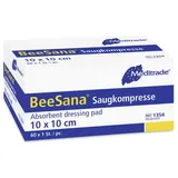 Meditrade Beesana Saugkompresse - 25 Stück 10 x 10 cm