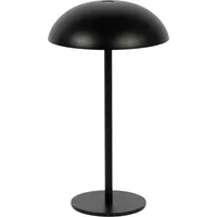 ARCCHIO LED-Akkutischleuchte Thenra, schwarz, Wandhalterung - schwarz,