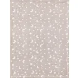 Biederlack Kuschelset Dream Team Igel, Pixy 75 x 100 cm Braun - beige