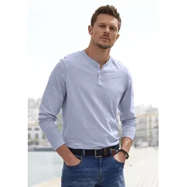 H.I.S. Langarmshirt blau L