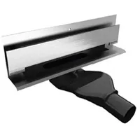 Mert Wand-Duschablauf OPT 686mm massives Edelstahl, gebürstet