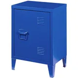 [en.casa] Nachtschrank Inari 57 x 40 x 30 cm Blau