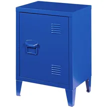 [en.casa] Nachtschrank Inari 57 x 40 x 30 cm Blau
