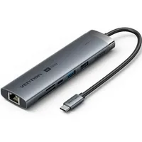 Vention 9 Ports 5 Gbps TGVHB, USB-C RJ45 HDMI SD, Audio PD 100W