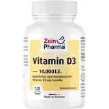 ZeinPharma Vitamin D3 14.000 I.E. Softgel-Kapseln 120 St.