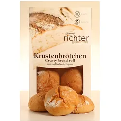 Backwaren Richter Krustenbrötchen glutenfrei 260 g