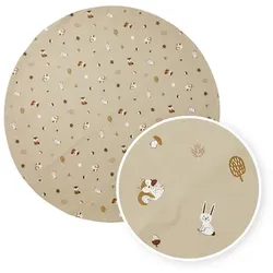 Meyco Hochstuhl-Bodenmatte Forest Animals sand