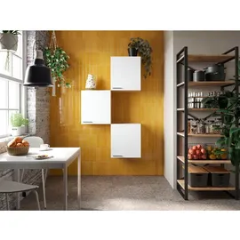 Respekta Hängeschrank Merle 100 x 34,6 x 168,3 cm Weiß