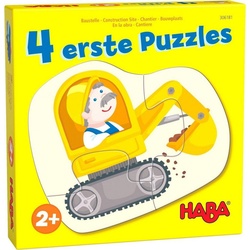 Haba Puzzle 4 erste Puzzles - Baustelle, Puzzleteile
