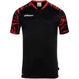 Uhlsport Goal 25 kurzarm Trikot schwarz/rot XXL