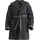 Bruno Banani Kinderbademantel BRUNO BANANI "Danny, Ideal für Zuhause, Schwimmbad oder im Urlaub" Gr. 140, grau (anthrazit), L:91cm, Walkfrottee, Hausmäntel, mit Logostreifen, aus 100% Baumwolle