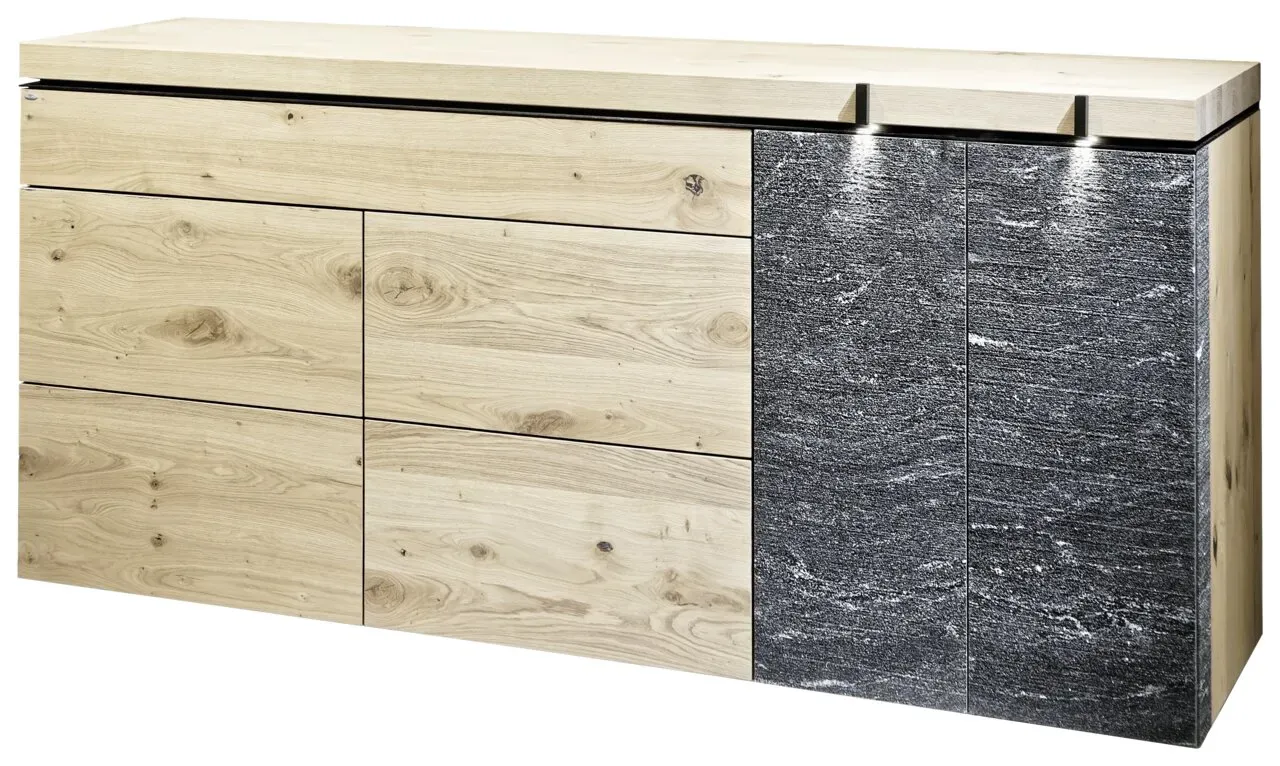 Voglauer Sideboard V-ROCK - B/H/T ca. 192,20x89,40x52,10