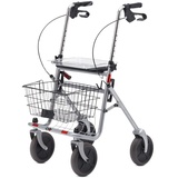 Bischoff & Bischoff Senio Standard-Rollator mit beidseitig Bremsen und faltbar inkl. Zubehör