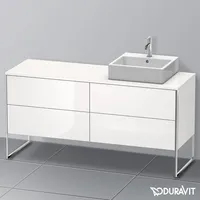 Duravit XSquare Waschtischunterschrank, 4 Auszüge, XS4924R2222,