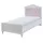 aea Chesterfield Kinderbett Bett Kinderzimmer Kinderzimmermöbel Rosa Holz